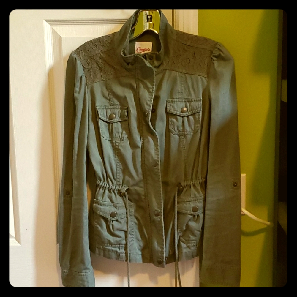 Candie's Olive Jacket